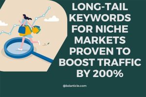 Long-tail keywords for niche markets