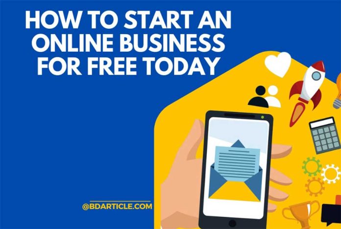 How to Start an Online Business for Free