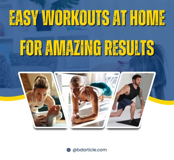 Easy Workouts at Home